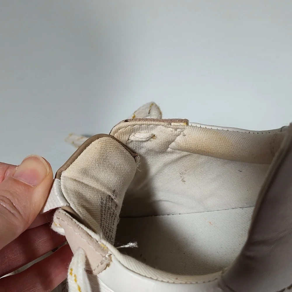 Madewell MWL Kickoff neutral leather trainers sneakers 6